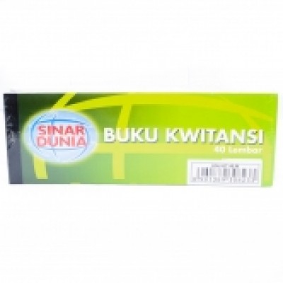 SINAR DUNIA Buku Kwitansi Kecil KT-40M